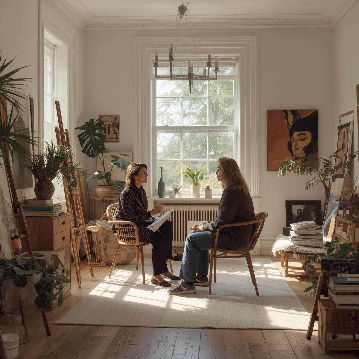 Thoughtful arrangement of objects demonstrating principles of visual balance and composition