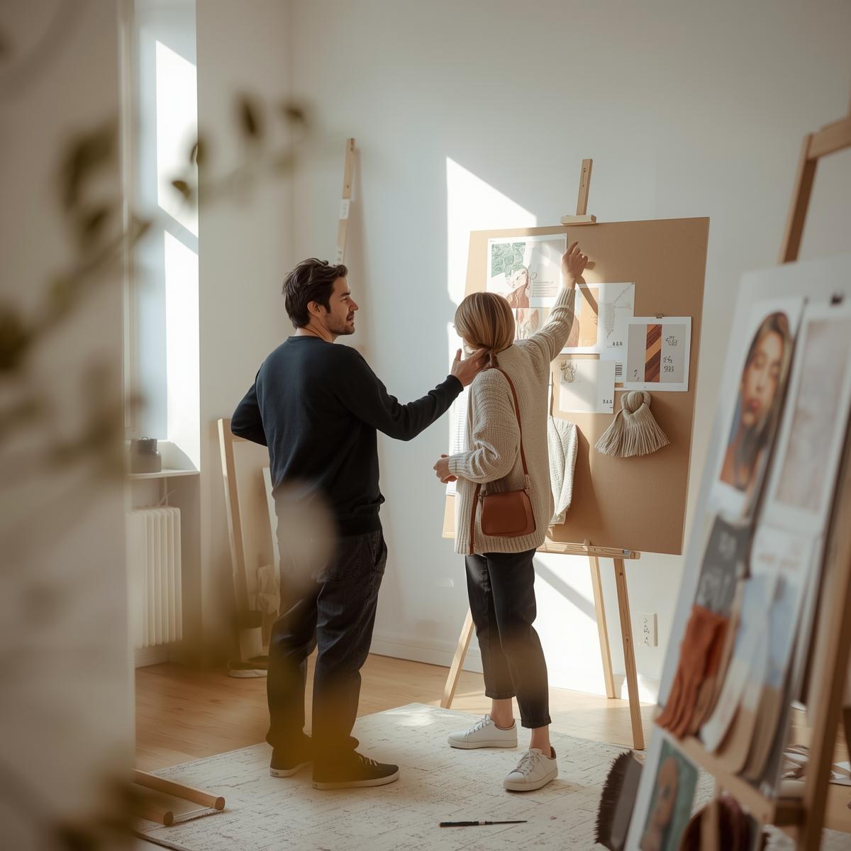 Refined interior space demonstrating visual harmony and aesthetic balance